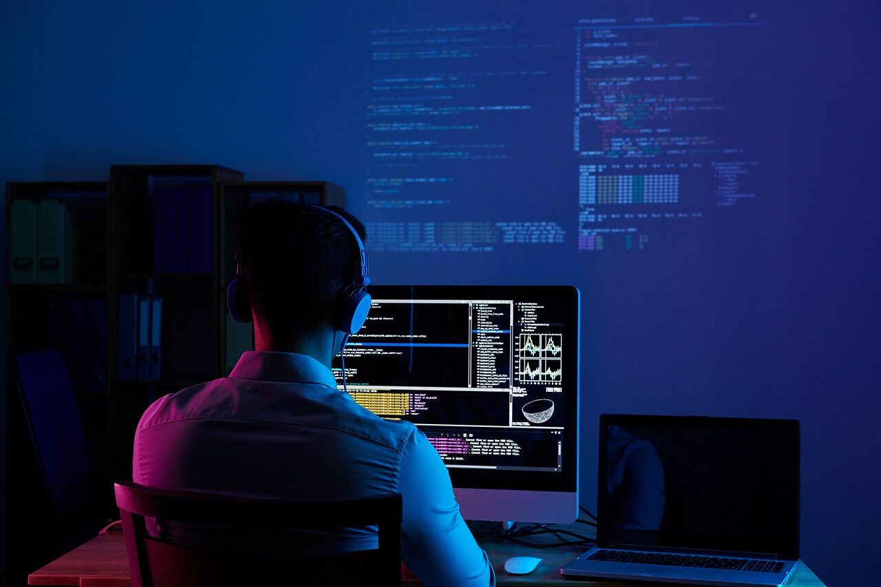 A maritime cyber range replicating a ship's bridge and navigation systems.