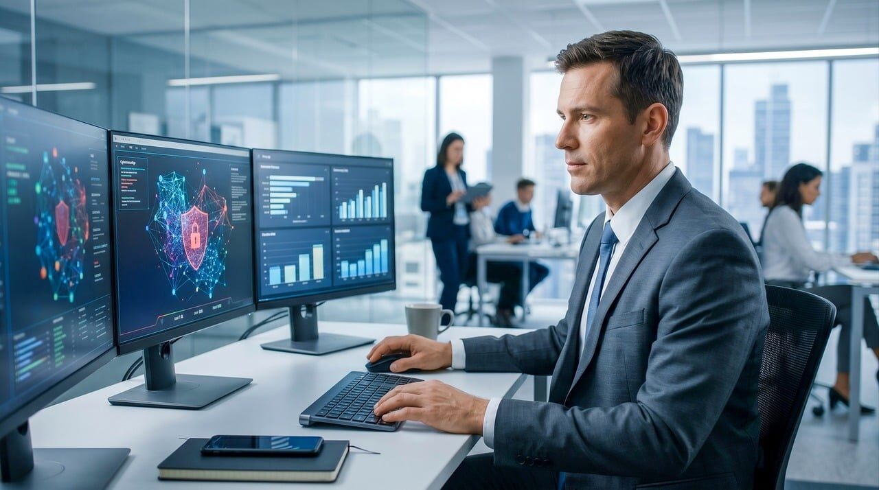 An analyst triaging an active incident across multiple detection dashboards.