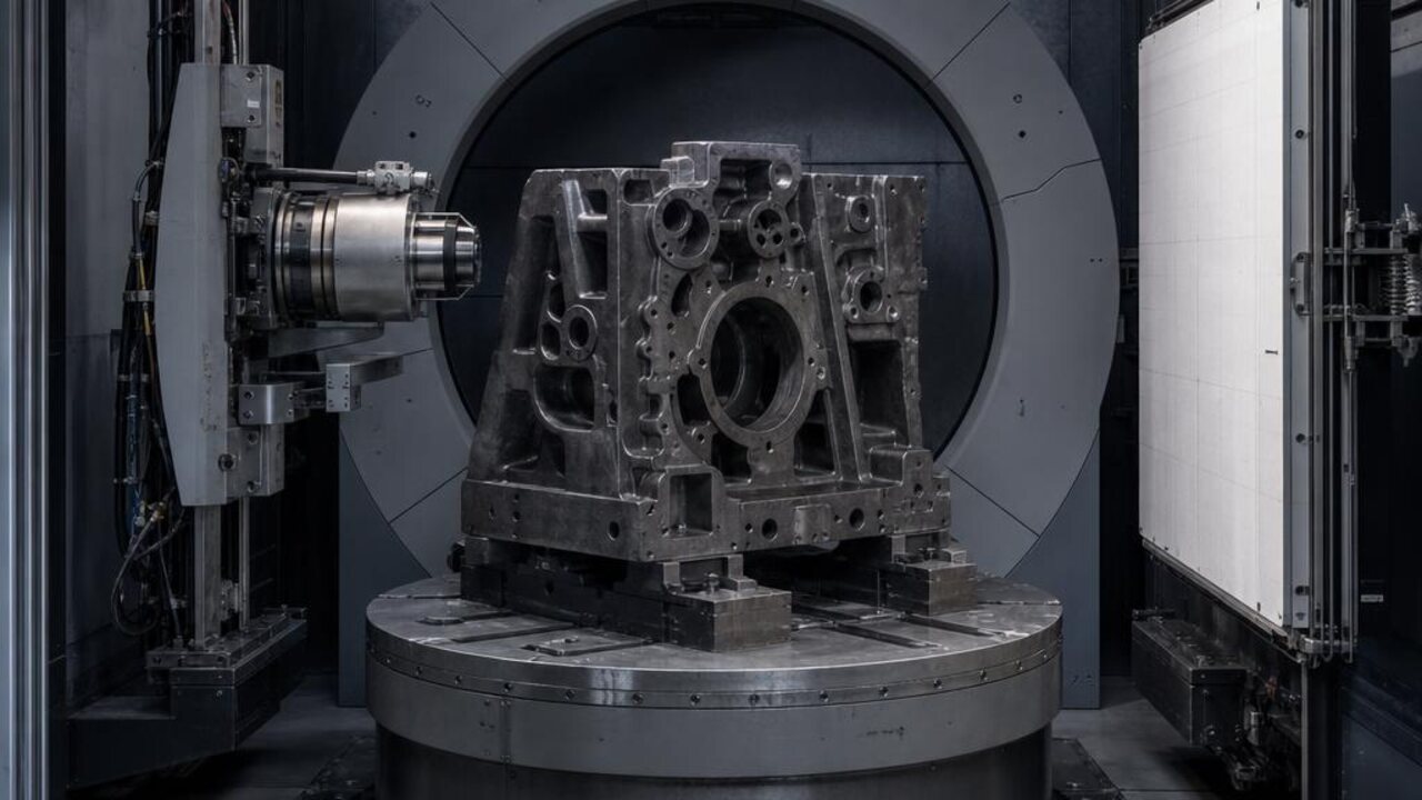 High-energy CT for castings and additively-manufactured parts