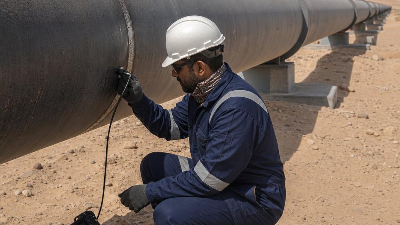 NDT for oil & gas pipeline integrity in the Gulf
