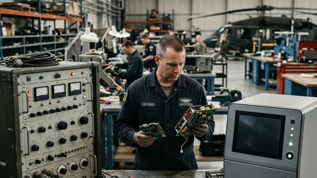 An obsolescence plan for defence electronics: decide before the part disappears