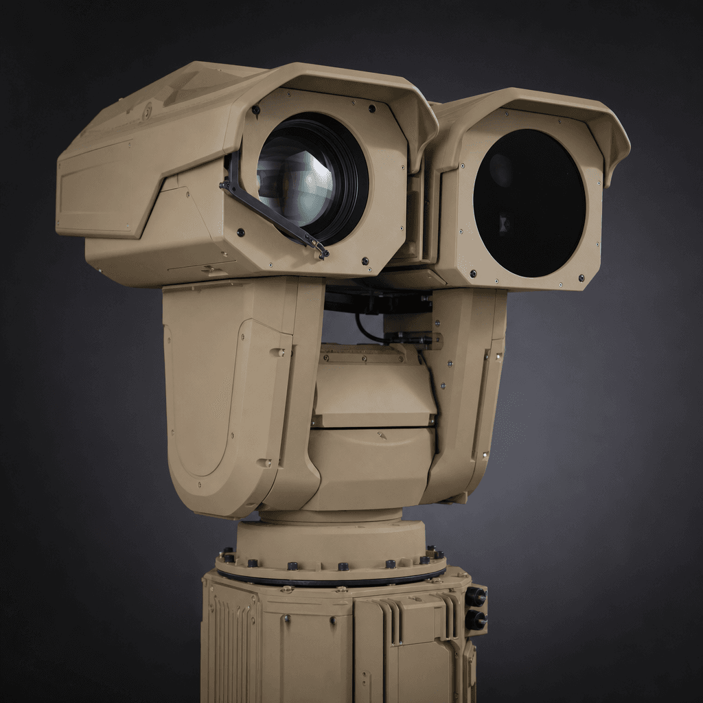 Long-range EO/IR PTZ camera