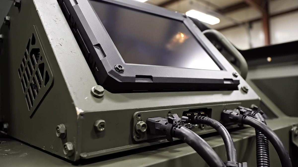 24-inch rugged panel computer, Land (Land Domain), Unstrat