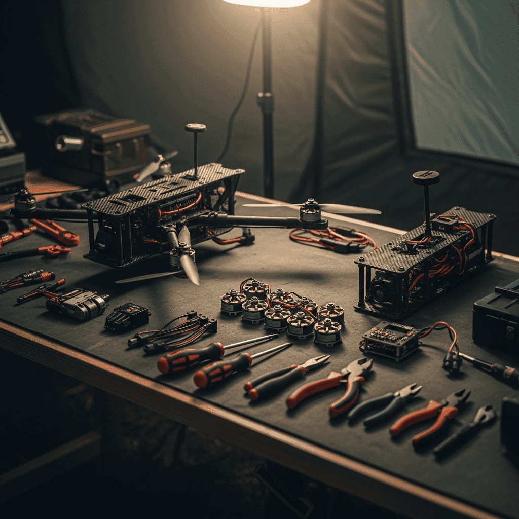 Modular aerial platform kits