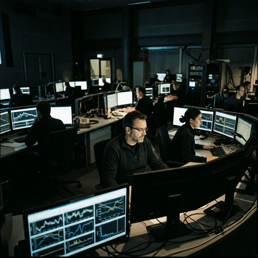 Des opérateurs nationaux assurant le contrôle de mission depuis leur propre installation.